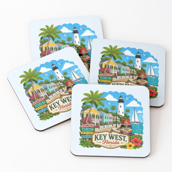 Item preview, Key West, Florida designed and sold by Myra365Art.