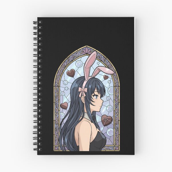 Item preview, Mai Sakurajima Bunny Girl Senpai Pastel Stained Glass designed and sold by mildaclairmo.