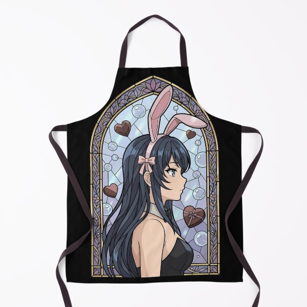 Item preview, Mai Sakurajima Bunny Girl Senpai Pastel Stained Glass designed and sold by mildaclairmo.