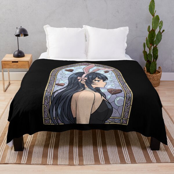 Artikelvorschau, Mai Sakurajima Bunny Girl Senpai Pastel Stained Glass entworfen und verkauft von mildaclairmo.