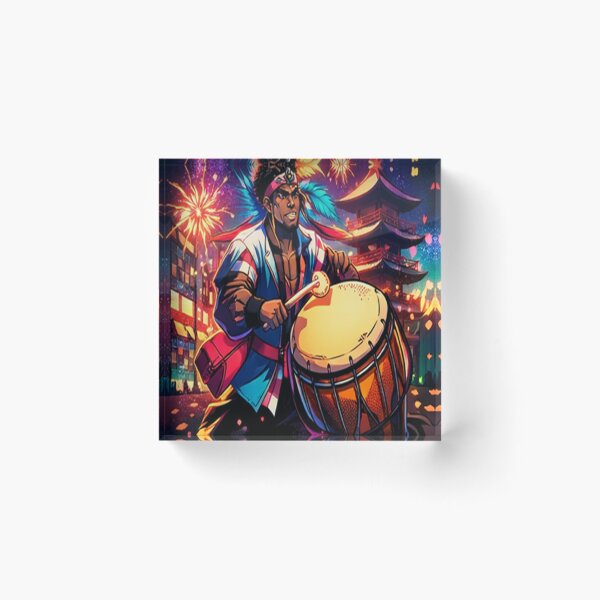 Item preview, Tassa in Tokyo, Carnival Rhythms in Japan designed and sold by 5PalmsCreative.