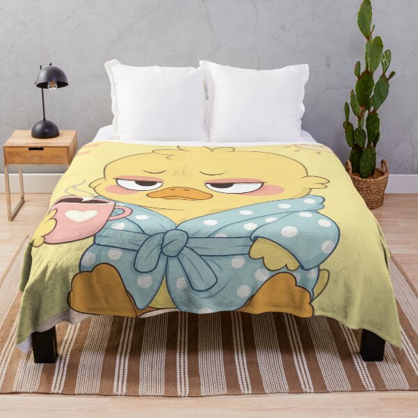 Item preview, Not A Morning Person | Sleepy Duck With Coffee designed and sold by jo-e-basta.