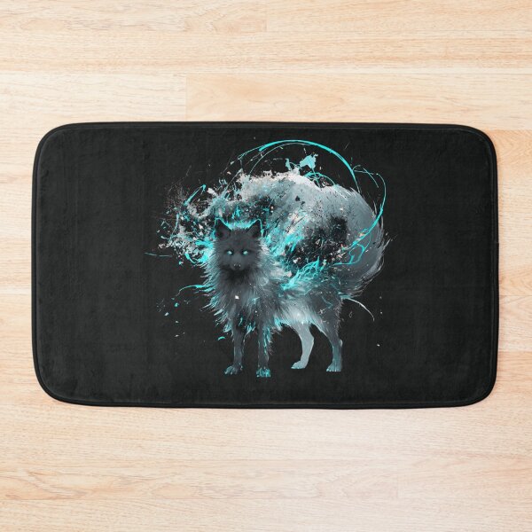 Item preview,  Neon Glow Tech Cyberpunk Wolf  designed and sold by Artmugic.
