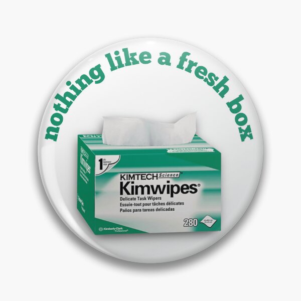 Item preview, KimWipes Sticker designed and sold by proofpink2.