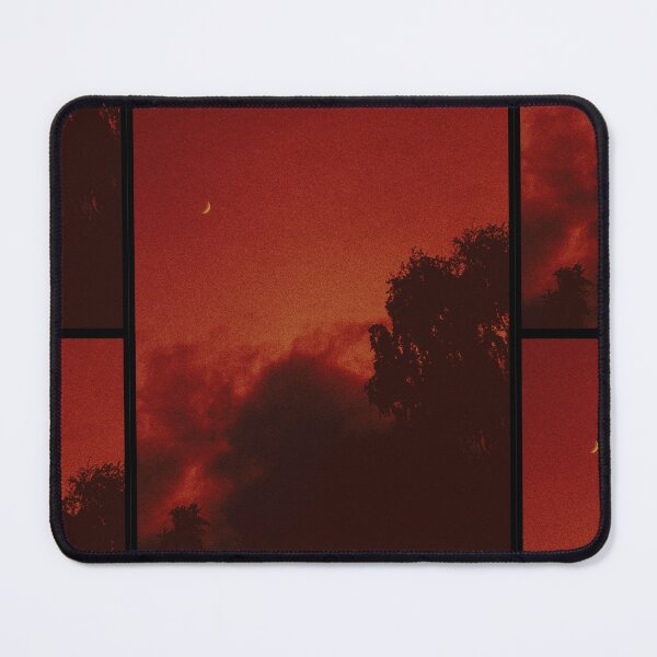 Item preview, crescent moon shines above trees and clouds (dunblane, scotland) (may 2026) designed and sold by photosbykel.