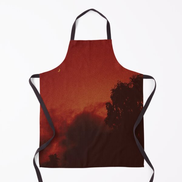 Item preview, crescent moon shines above trees and clouds (dunblane, scotland) (may 2026) designed and sold by photosbykel.