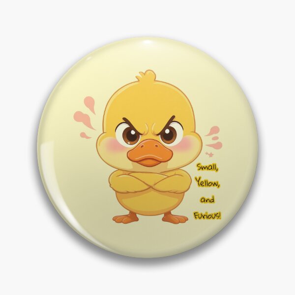 Item preview, ​Small, Yellow, and Furious! designed and sold by jo-e-basta.