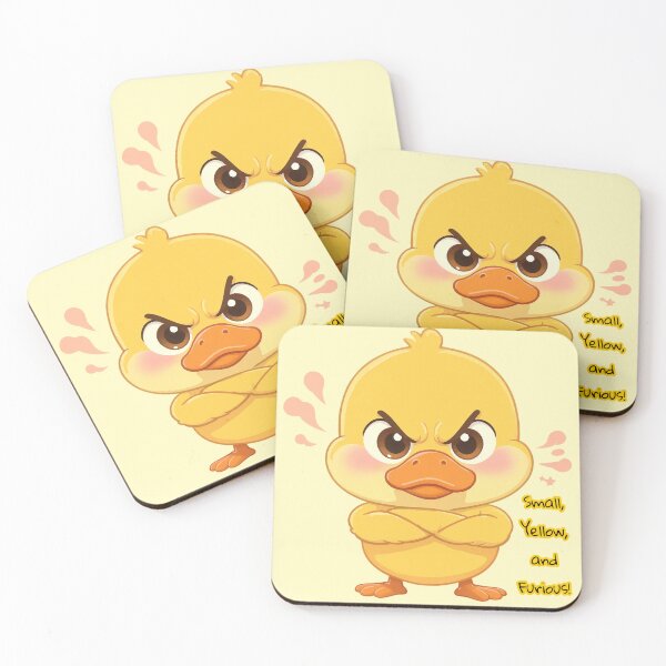 Item preview, ​Small, Yellow, and Furious! designed and sold by jo-e-basta.