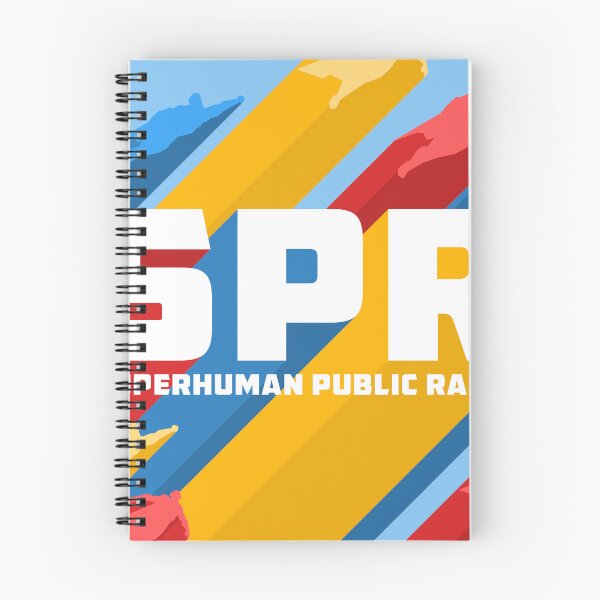 Item preview, Superhuman Public Radio Logo designed and sold by SPRshop.