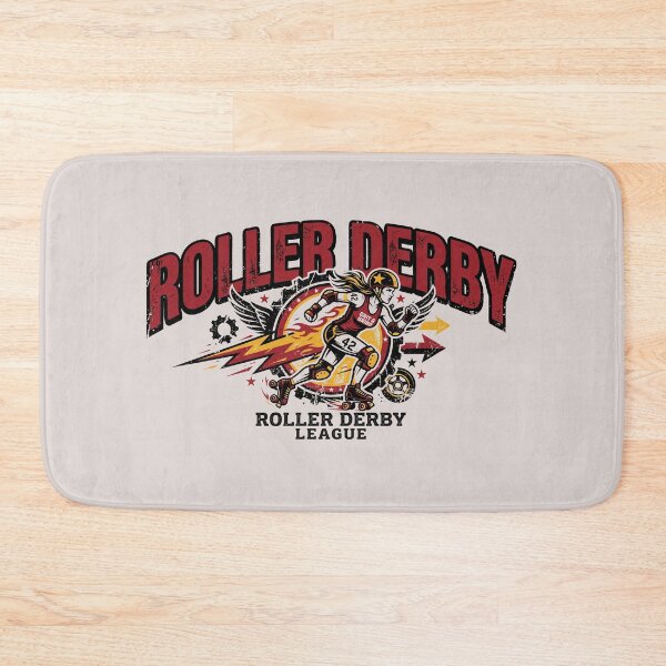 Item preview, Roller Derby League Grit Grind Vintage Grunge Skater Emblem designed and sold by KiwiRider.
