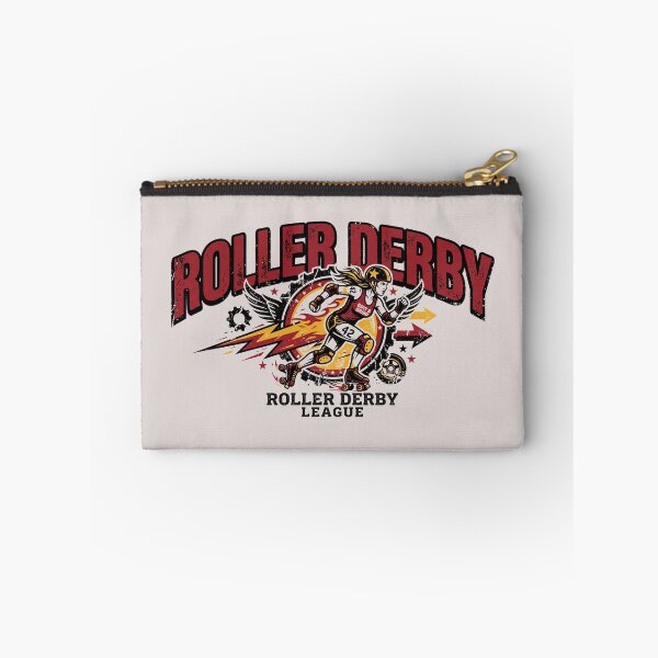 Item preview, Roller Derby League Grit Grind Vintage Grunge Skater Emblem designed and sold by KiwiRider.