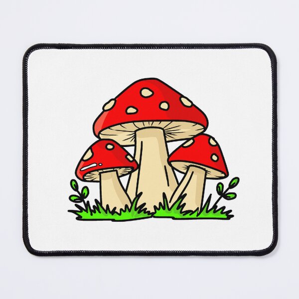 Item preview, Cute Mushrooms Vibrant designed and sold by DAWNRA.