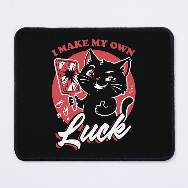 Item preview, Black Cat Mirror Luck designed and sold by Studio Mootant.