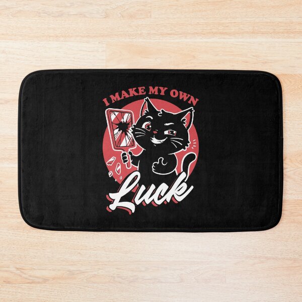 Item preview, Black Cat Mirror Luck designed and sold by Studio Mootant.
