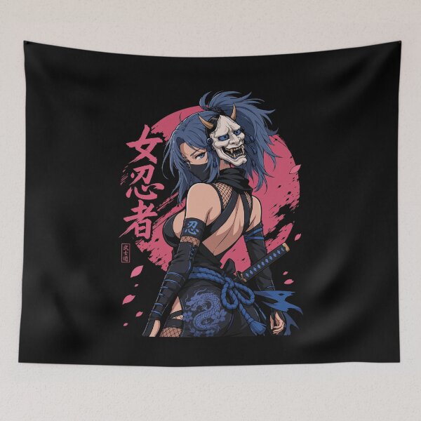 Item preview, Kunoichi Shinobi designed and sold by GhoulishGraphX.