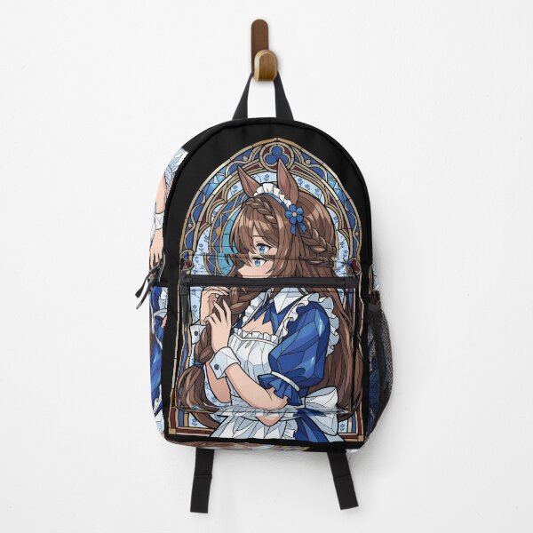 Item preview, Super Creek Uma Musume Maid Stained Glass Blue Elegance designed and sold by mildaclairmo.