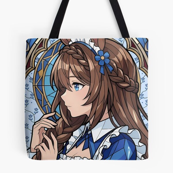 Item preview, Super Creek Uma Musume Maid Stained Glass Blue Elegance designed and sold by mildaclairmo.
