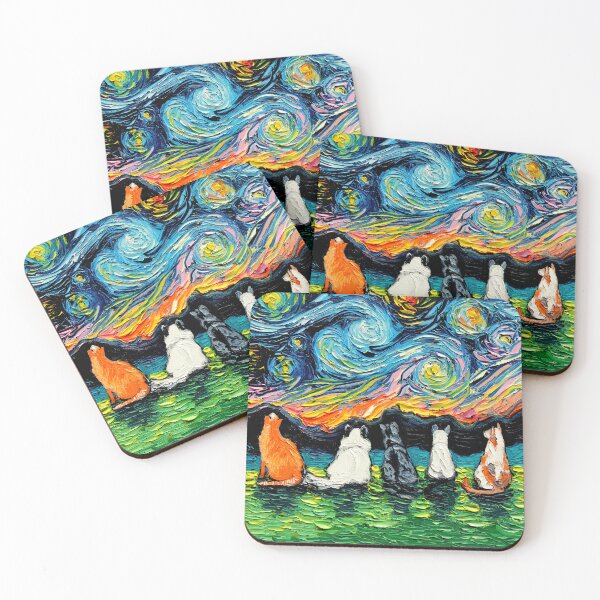 Item preview, Starry Cats designed and sold by AjaTrier.