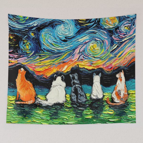 Item preview, Starry Cats designed and sold by AjaTrier.