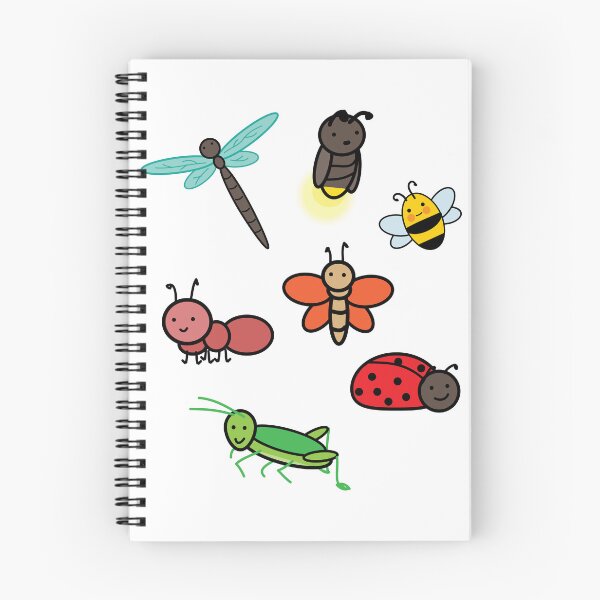 Item preview, Bugs insects cute pack pattern designed and sold by fluffyfamcraft.