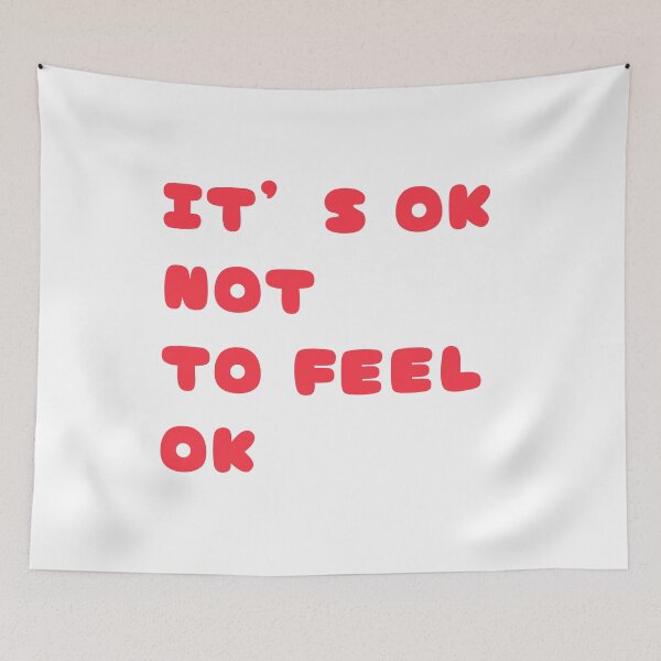 Item preview, It’s ok not to feel ok designed and sold by evavv-studio.