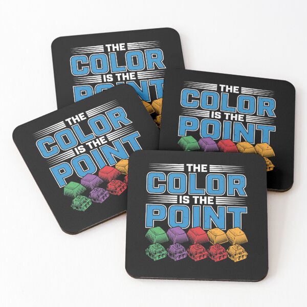 Item preview, The Color Is The Point Custom Keycaps Mechanical Keyboard designed and sold by AdyKurniawan.