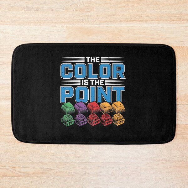 Item preview, The Color Is The Point Custom Keycaps Mechanical Keyboard designed and sold by AdyKurniawan.