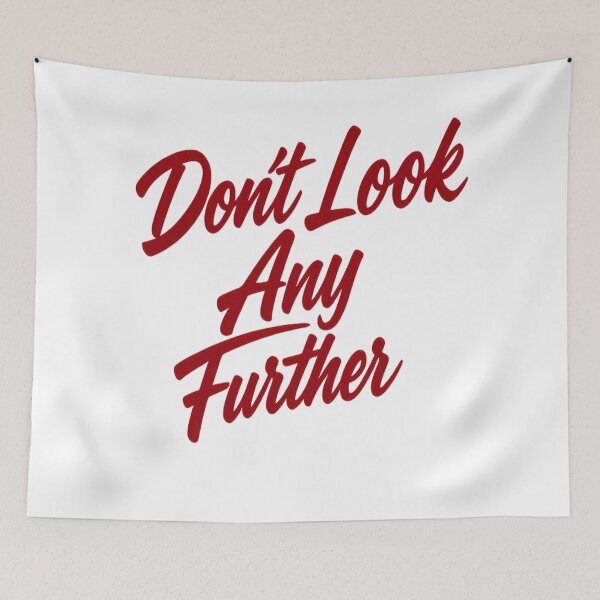 Item preview, Don’t Look Any Further - Dark Red Streetwear Script  designed and sold by FrozenHeat97.