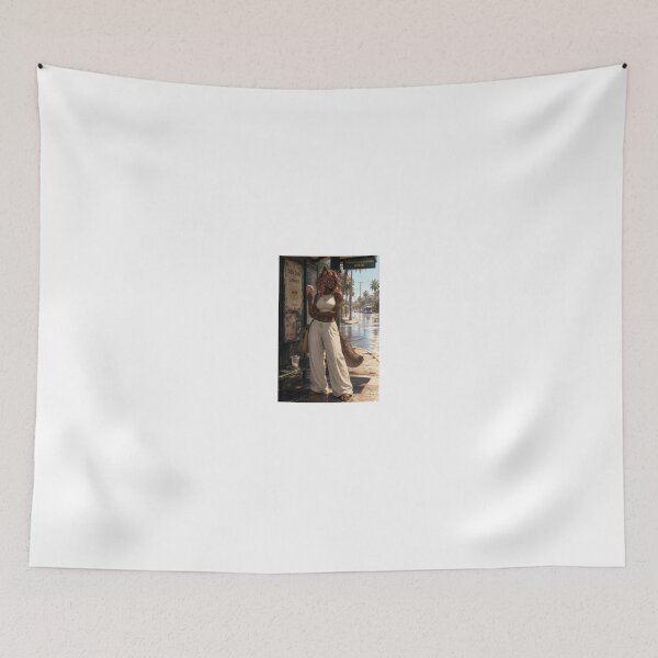 Item preview, Wolf in summer attire dog days of summer designed and sold by CathryneDelamort.