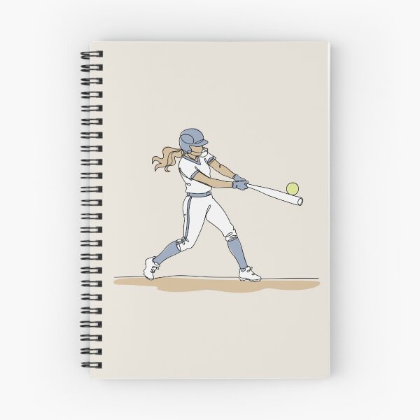 Item preview, Softball One Line Drawing designed and sold by MaddiLoppnow.
