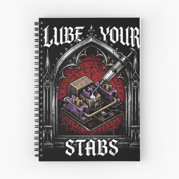 Item preview, Lube Your Stabs Gothic Mechanical Keyboard Switch designed and sold by AdyKurniawan.