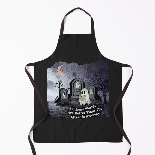 Item preview, Funny Ghost Reading In Spooky Graveyard designed and sold by aliyeus.