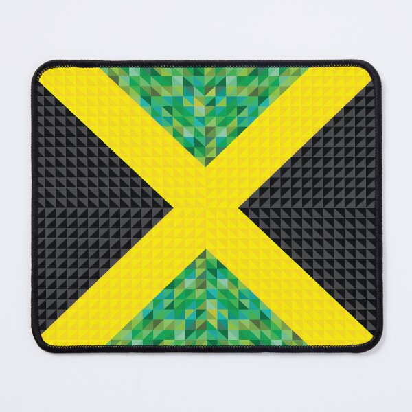 Item preview, Jamaica Geometric flag designed and sold by fimbisdesigns.