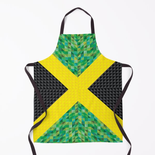 Item preview, Jamaica Geometric flag designed and sold by fimbisdesigns.