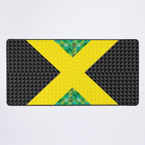 Item preview, Jamaica Geometric flag designed and sold by fimbisdesigns.