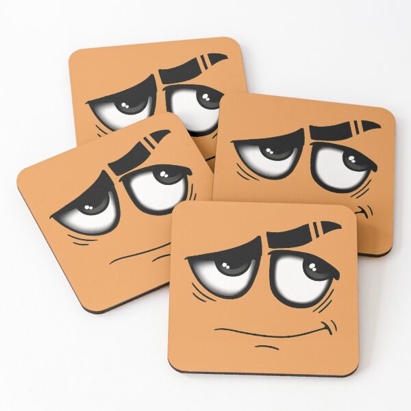 Item preview, Funny Cartoon Face Graphic | Cute Sarcastic Expression | Minimal Kawaii Emoji Design for T-Shirts & Stickers designed and sold by limos.