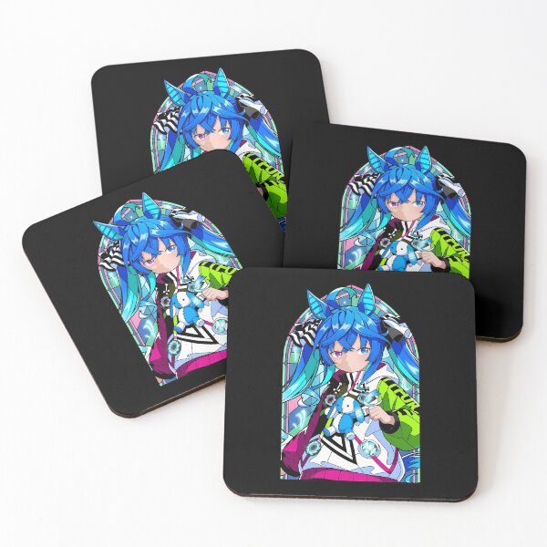 Item preview, Twin Turbo Uma Musume Neon Racing Stained Glass Aura designed and sold by mildaclairmo.