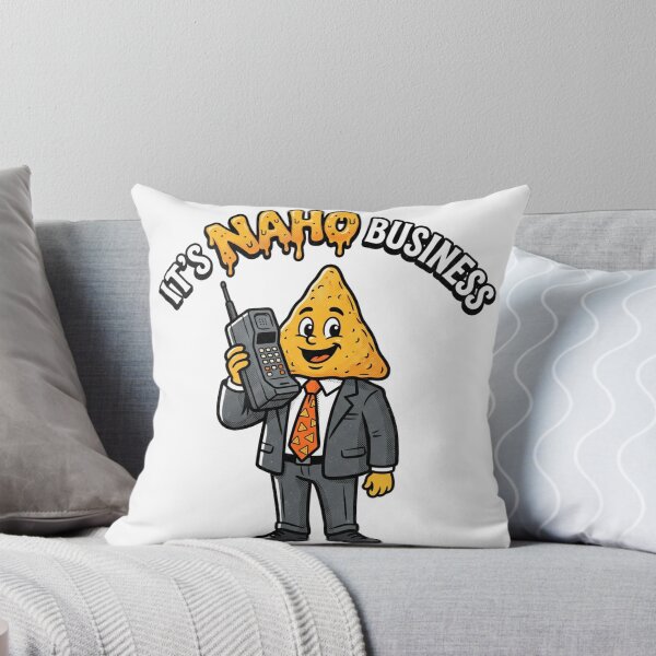 Item preview, Funny Nacho Business Cartoon Illustration designed and sold by TMS-Studio.