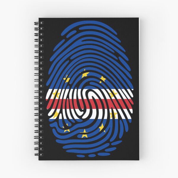 Item preview, Cape Verde Flag Fingerprint Identity | Cabo Verde DNA Heritage Graphic designed and sold by NTGUILTY.