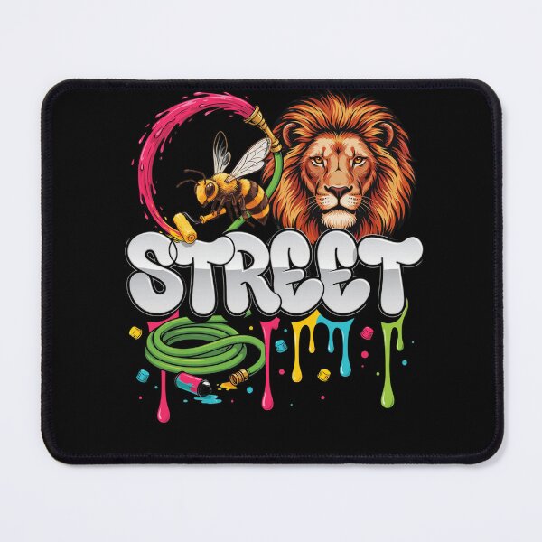 Item preview, Street Lion & Bee Tee v2 designed and sold by DarylWelsh2024.