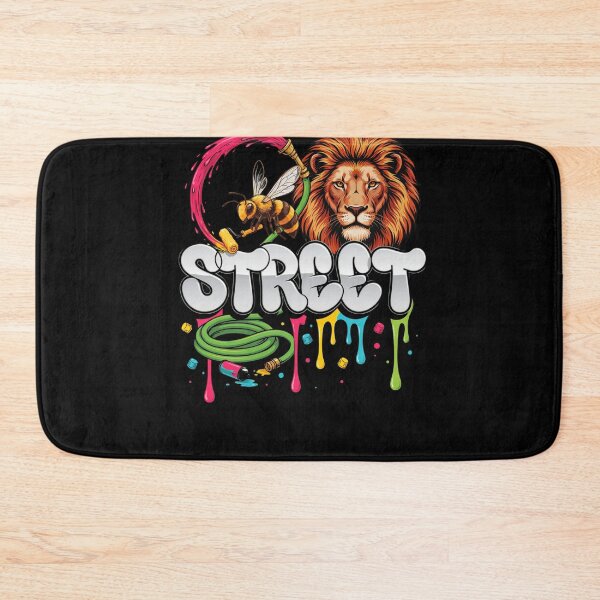 Item preview, Street Lion & Bee Tee v2 designed and sold by DarylWelsh2024.
