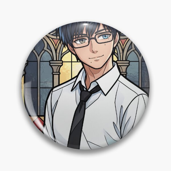 Item preview, Yukio Okumura Blue Exorcist Casual Tie Cathedral Stained Glass designed and sold by mildaclairmo.