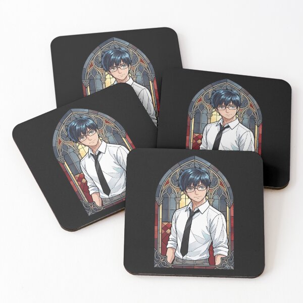 Item preview, Yukio Okumura Blue Exorcist Casual Tie Cathedral Stained Glass designed and sold by mildaclairmo.