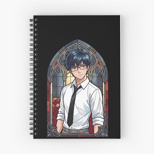 Item preview, Yukio Okumura Blue Exorcist Casual Tie Cathedral Stained Glass designed and sold by mildaclairmo.