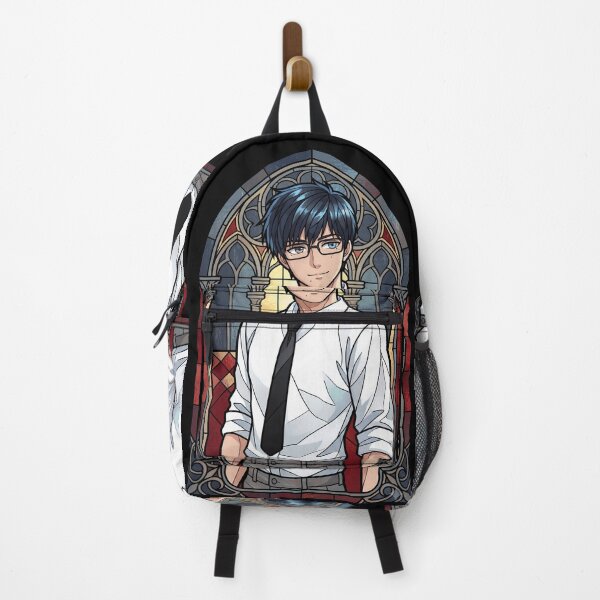 Item preview, Yukio Okumura Blue Exorcist Casual Tie Cathedral Stained Glass designed and sold by mildaclairmo.