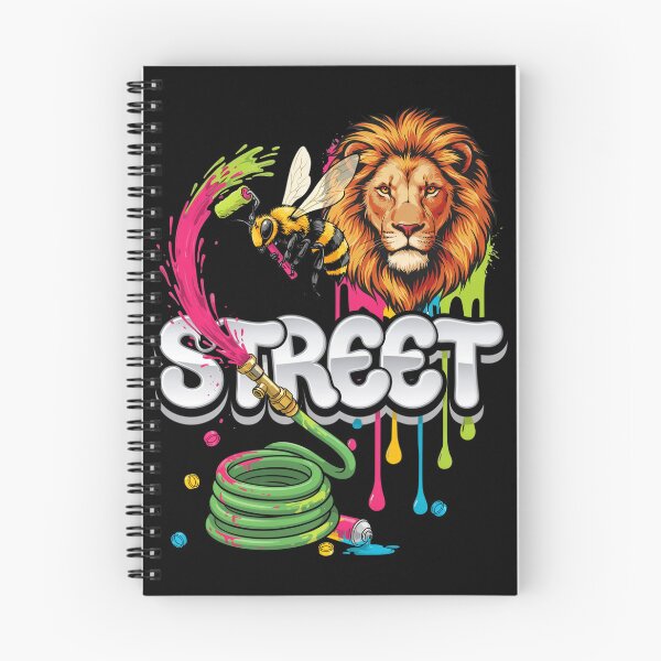 Item preview,  Street Lion & Bee Tee v3 designed and sold by DarylWelsh2024.