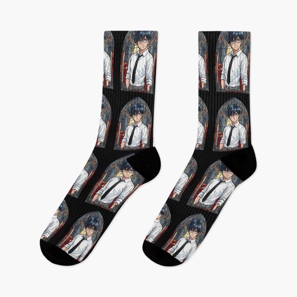 Item preview, Yukio Okumura Blue Exorcist Casual Tie Cathedral Stained Glass designed and sold by mildaclairmo.