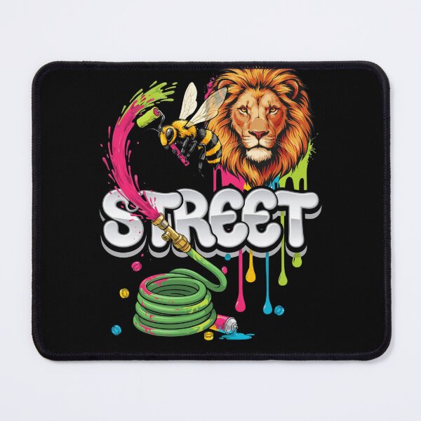 Item preview, Street Lion & Bee Tee v3 designed and sold by DarylWelsh2024.