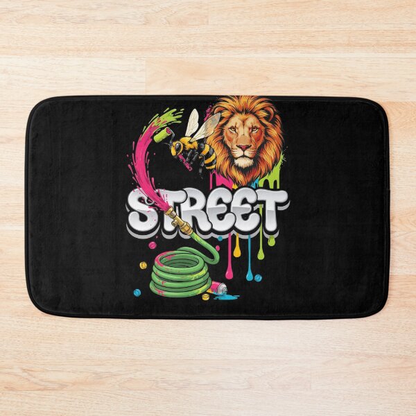 Item preview,  Street Lion & Bee Tee v3 designed and sold by DarylWelsh2024.