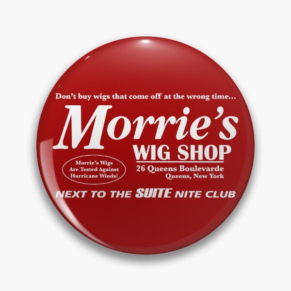 Item preview, Morrie’s Wig Shop (White Print) designed and sold by GritFX.